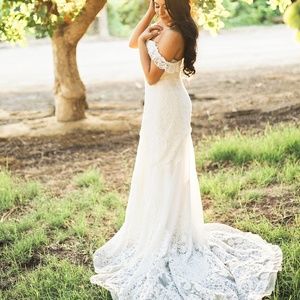 poshmark boho wedding dress